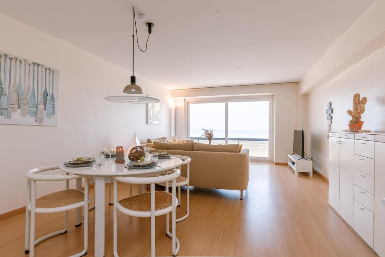 Stunning Seaview Apt On 7Th Floor At Beachfront Knokke-Heist Kültér fotó